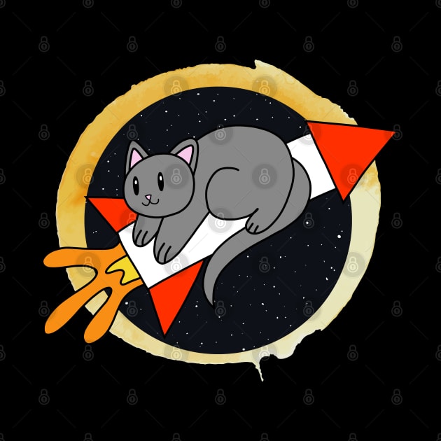 Rocket Cat in Space by pako-valor
