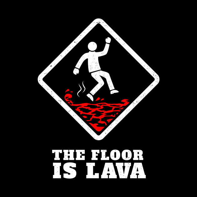 The Floor Is Lava Hazard Symbol by propellerhead