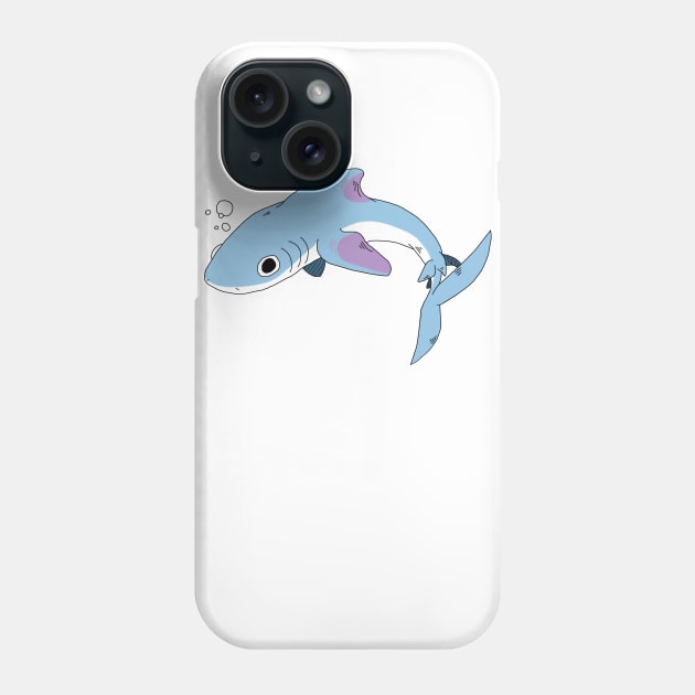 Cartoon Shark Phone Case by thegallo