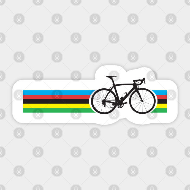 Fryse Flipper Monarch Bike Stripes World Road Race Champion - Bike Stripes - Sticker | TeePublic  AU