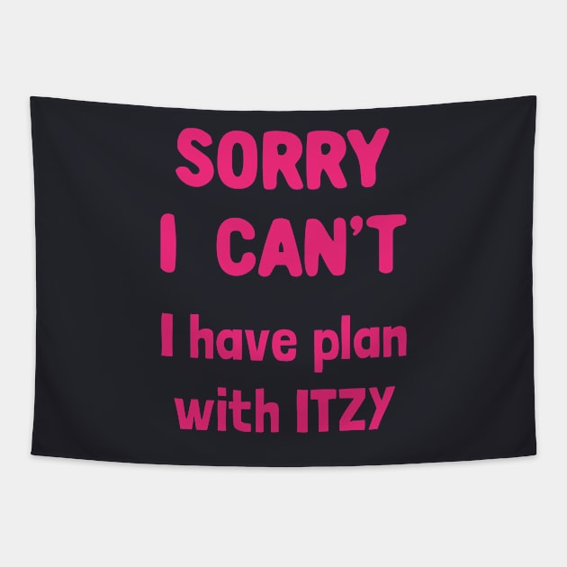 Sorry i can't i have plan with itzy Tapestry by Oricca