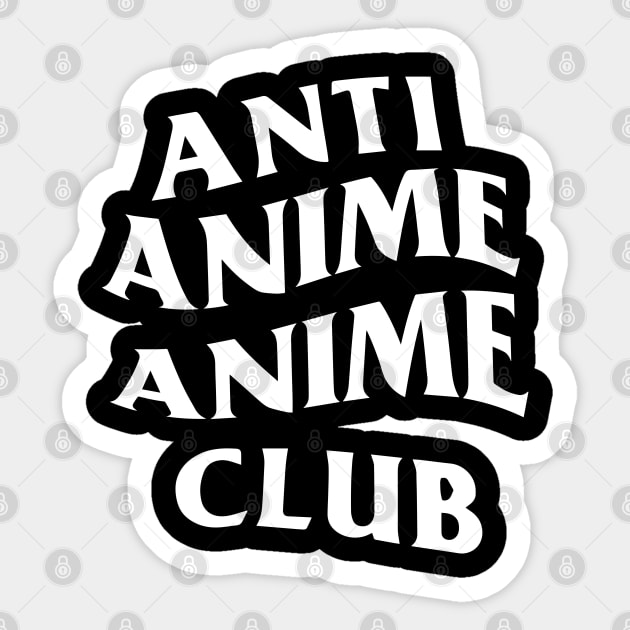 Anti Anime Anime Club Credit Card Skin – Anime Town Creations