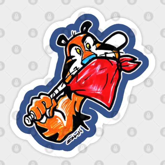 Tony The Tiger Frostie Frosted Flakes Breakfast Sticker Teepublic Uk