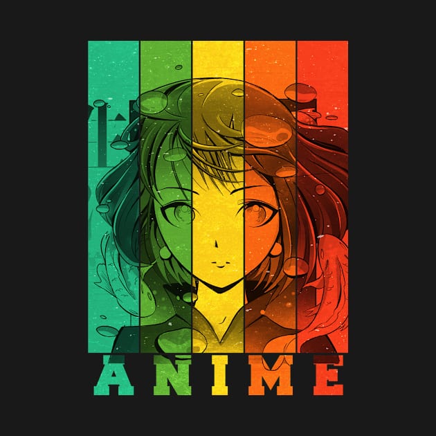 Anime Retro Vintage by Mad Art