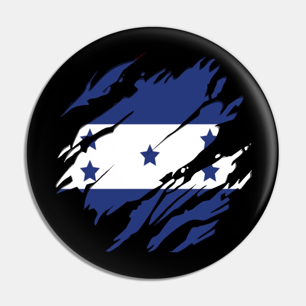 Proud Honduras Flag, Honduras gift heritage, Honduran girl Boy Friend Hondureño Catracha Pin by JayD World