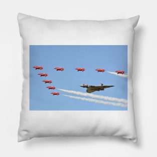 Vulcan and Red Arrows Pillow