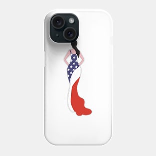 United States of America Woman Phone Case