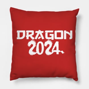 Year of the Dragon Happy Chinese dragon New Year 2024 gift Pillow