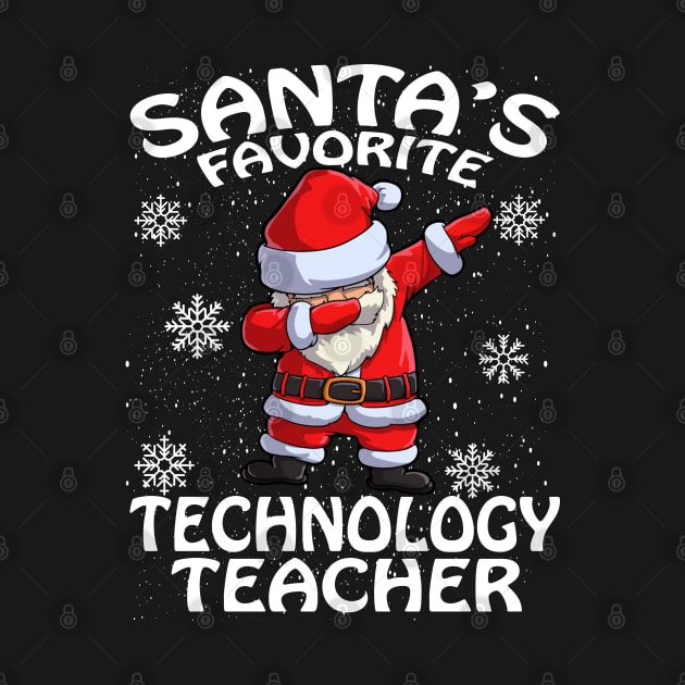 Santas Favorite Technology Teacher Christmas by intelus