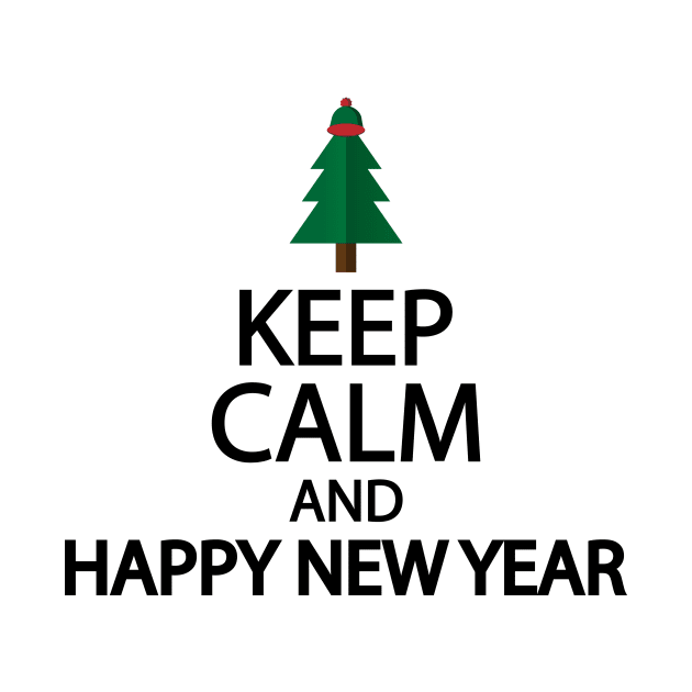 Keep calm and happy new year by D1FF3R3NT
