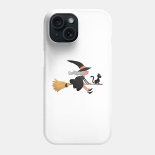 the little witch Phone Case