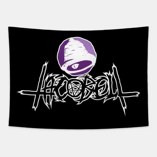 Evil Taco Death Metal Logo Tapestry by UnluckyDevil