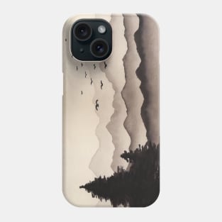 Misty Mountains Phone Case