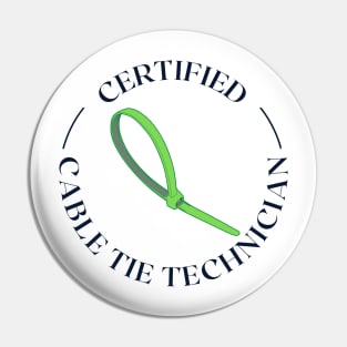 Certified Cable Tie Technician Pin