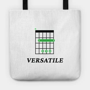 B Versatile B Guitar Chord Tab Light Theme Tote