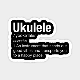 Ukulele Definition Funny TShirt Magnet