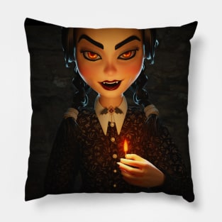 Wednesday Addams Pillow