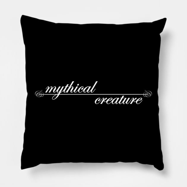 mythical creature Pillow by NotComplainingJustAsking