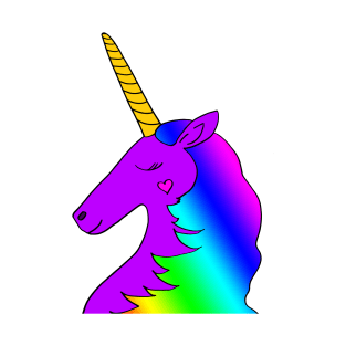 random unicorn T-Shirt
