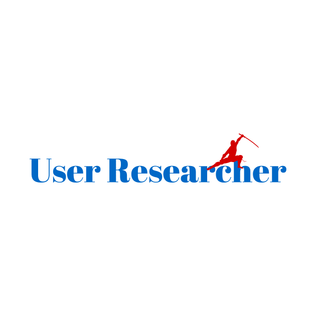 The User Researcher Ninja by ArtDesignDE