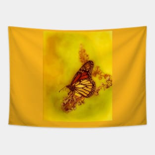 Butterfly Orange Tapestry