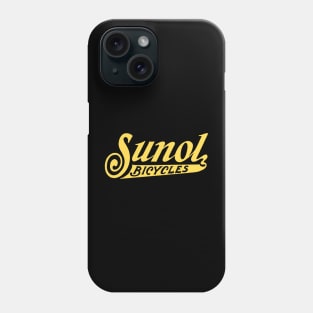 Vintage Sunol Bicycles Logo Advertising Phone Case