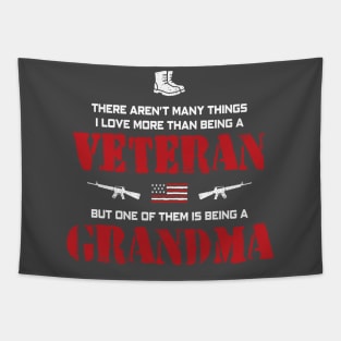 Grandma Veteran Tapestry