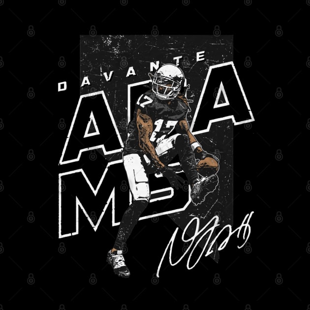 Davante Adams Las Vegas Player Map by Chunta_Design