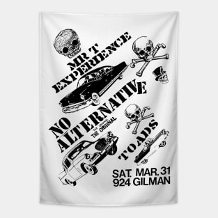 Mr. T Experience / No Alternative / Toads Punk Flyer Tapestry