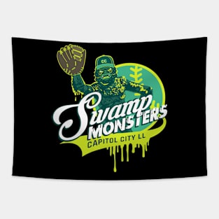 Swamp Monsters Little League Tapestry