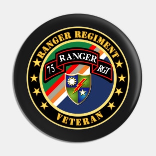 Ranger Regiment Veteran - Scroll - DUI Pin