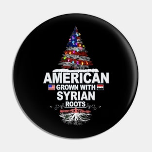 Christmas Tree  American Grown With Syrian Roots - Gift for Syrian From Syria Pin