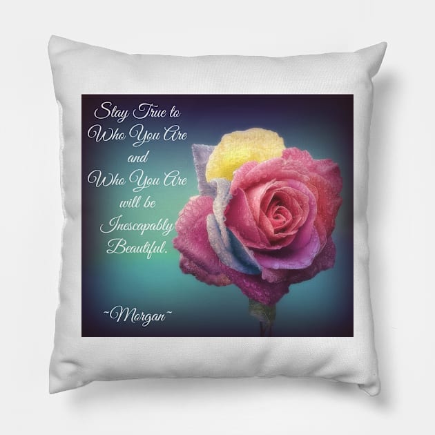 True Beauty Pillow by Visually Lyrical