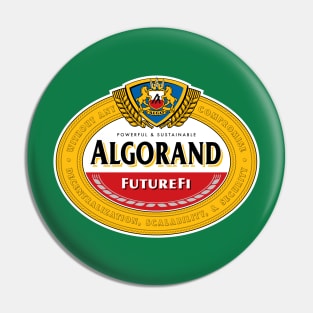 Algorand Beer Label Pin