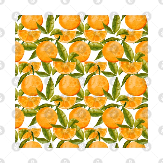 orange pattern by MutchiDesign