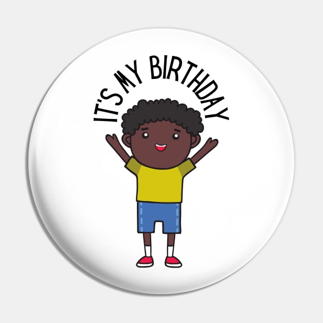 Birthday Boy Pin by RATED-BLACK