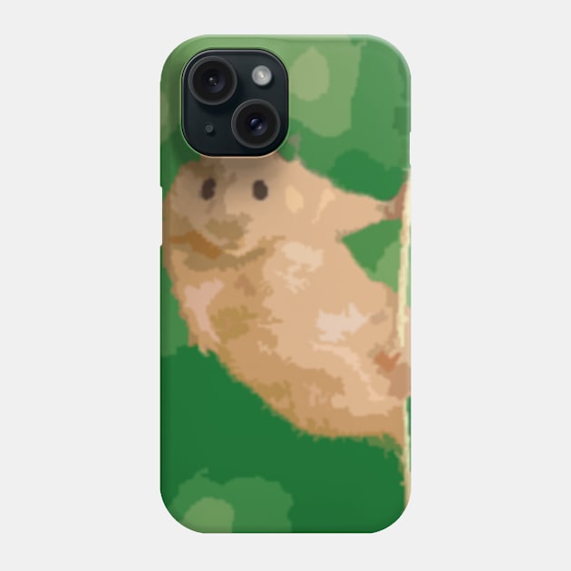 Funny hamster Phone Case by richercollections