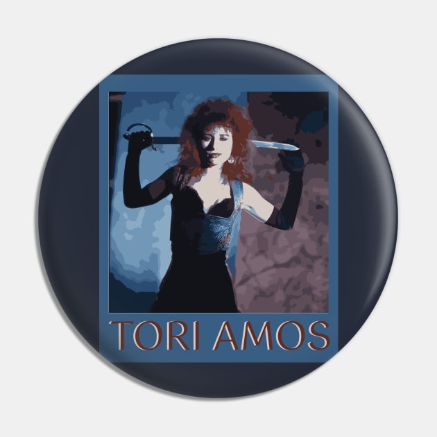 Tori Amos Powerful Woman Pin by SATVRNAES