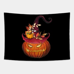 Halloween-pumpkin Tapestry