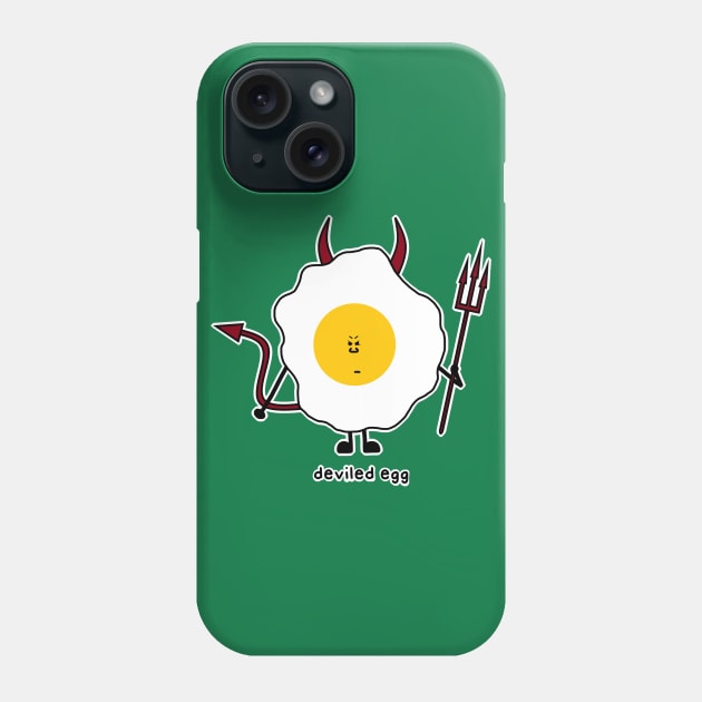 Deviled egg Phone Case by paintbydumbers