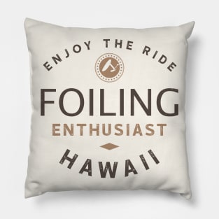 Hydrofoiling Enthusiast - Hawaii Pillow