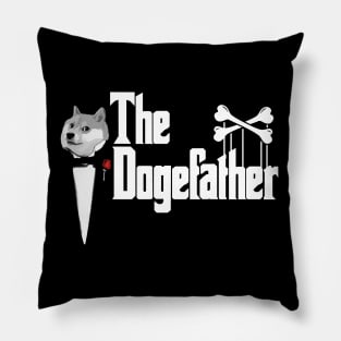 The Dogefather Meme Pillow