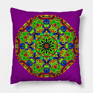 Samurai Mandala Pillow