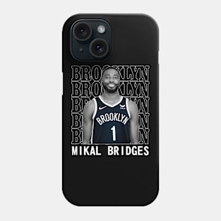 Brooklyn Nets Mikal Bridges Phone Case