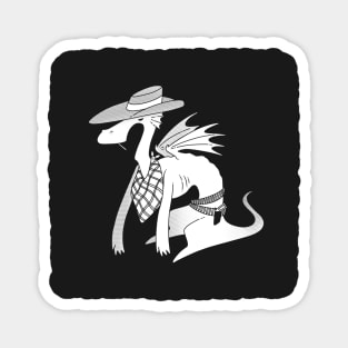 Lone Ranger Dragon Magnet