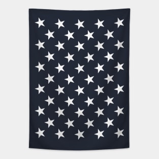 50 States Stars United States of America Flag 4th of July Tapestry