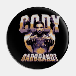 Cody Garbrandt Retro Bitmap Pin