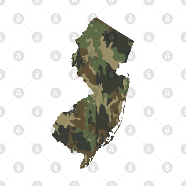 New Jersey Hunting Camo by GreenGuyTeesStore