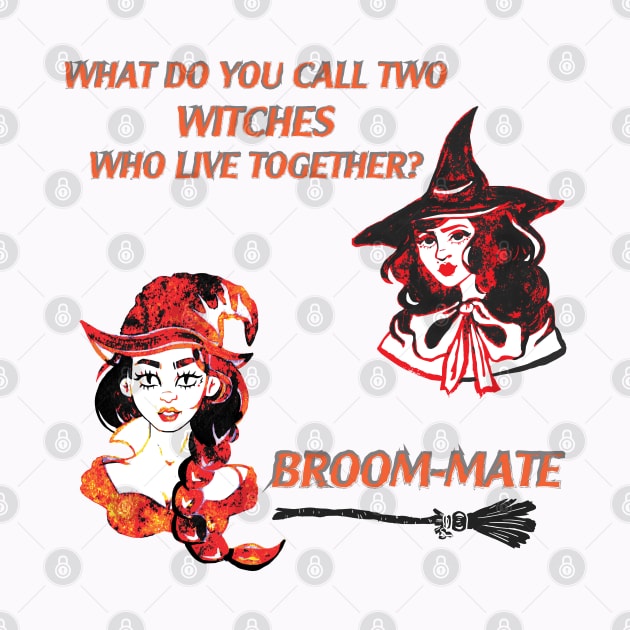 Fasbytes Horror witch LGBTQ Humor by FasBytes