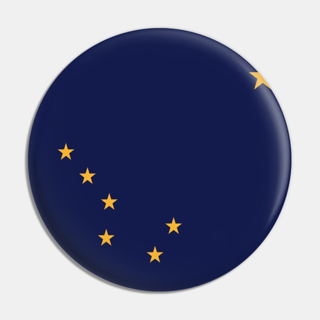 Alaska Flag Pin by taoistviking